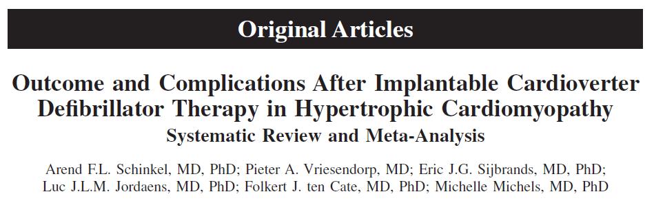 ΑΠΙΝΙΔΩΤΕΣ ΚΑΙ HCM Circ Heart Fail. 2012;5:552-559 ΜΕΤΑΝΑΛΥΣΗ 16 ΣΕΙΡΩΝ ΑΣΘΕΝΩΝ HCM. 2190 ΑΣΘΕΝΕΙΣ, 83% ΠΡΩΤΟΓΕΝΗΣ ΠΡΟΛΗΨΗ ΠΑΡΑΚΟΛΟΥΘΗΣΗ 3.