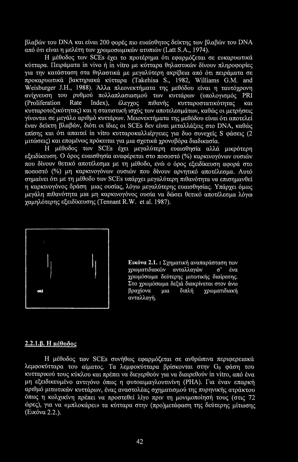 Πειράματα in vivo ή in vitro με κύτταρα θηλαστικών δίνουν πληροφορίες για την κατάσταση στα θηλαστικά με μεγαλύτερη ακρίβεια από ότι πειράματα σε προκαρυωτικά βακτηριακά κύτταρα (Takehisa S.