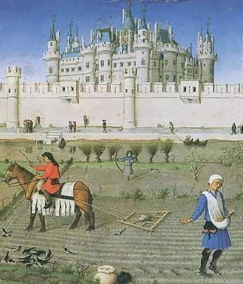 Très Riches Heures du Duc de Berry: ένα βιβλίο των ωρών, δηλαδή μια συλλογή προσευχών φιλοτεχνημένη από, τους αδελφούς Λίμπουργκ.