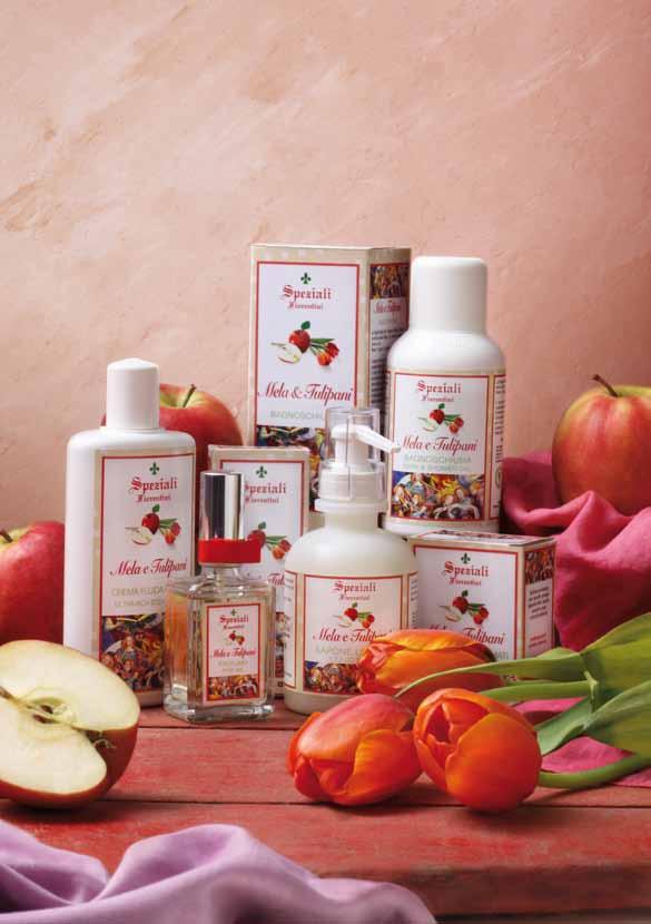 Mela E TULIPANI APPLE AND TULIPS MANZANA Y TULIPS ΜΗΛΟ & ΤΟΥΛΙΠΑ sapone liquido -