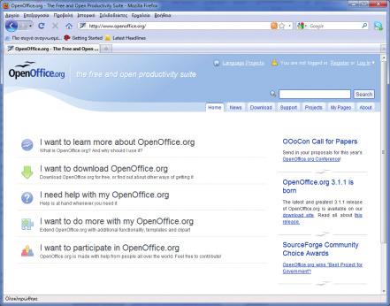 ΟpenOffice 3.x Λογισμικό γραφείου Mac, Linux, Windows 1GB RAM, 10GB HD, P4 1GHz OpenOffice.org Διαθεματικά Δημοτικό, Γυμνάσιο, Λύκειο http://www.openoffice.