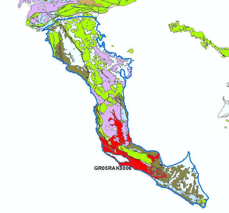 Η υδρολιθολογία και οι τιμές υδροπερατότητας των γεωλογικών σχηματισμών της περιοχής, σύμφωνα με τα δεδομένα του εγκεκριμένου υδρολιθολογικού χάρτη του Υδατικού Διαμερίσματος της Ηπείρου (ΥΠΑΝ.