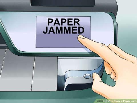 Εμπλοκή χαρτιού(paper jam) Πάμε τώρα να δούμε τι πρέπει να κάνετε στην περίπτωση που έχει κρατήσει κάποιο χαρτί στο εσωτερικό του ο εκτυπωτής.