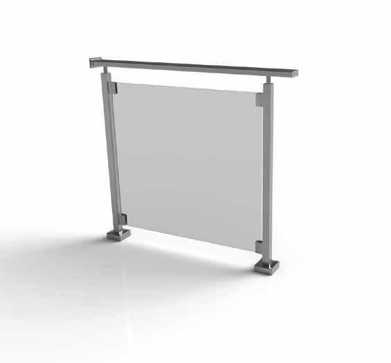 A different version of the main design, with square profiles.