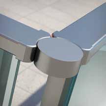 τζαμιού 10-12mm και προφίλ F-2 Rail for glass 10-12mm and profile F-2 F-3Κ19