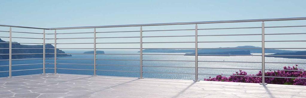 Handrail profile F F-0 Προφίλ Øx1.3 Profile Øx1.