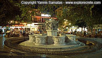 MOROZINI FOUNTAIN Morosini Fountain was built in Iraklion by Francesco Morosini and engineers Zorzi Corner, Raffaello Monnani