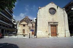 THE CHURCH OF ST. CATHERINE The Church of Sinai Monastery of St. Catherine, north-east of St. Minas was formerly belonged to the homonym monastery of Sinai, who gave at the Cathedral of St.