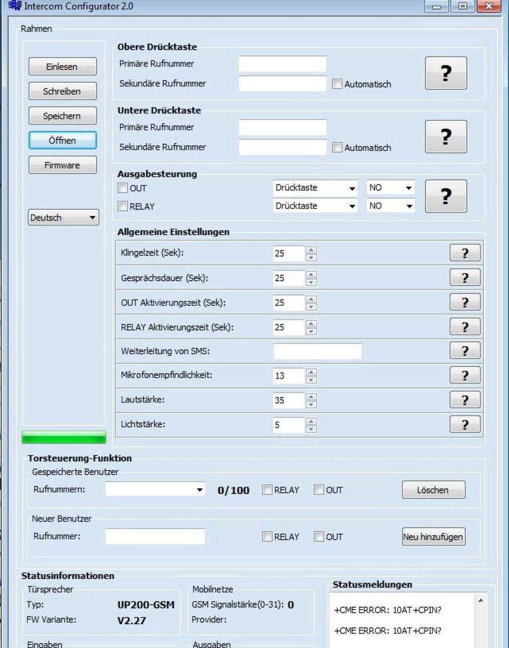 EINSTELLUNG MIT MS WINDOWS PROGRAM Die Funktionen ΦΓΤ 6ÅΤΥΡΤΓΕϑΓΤΧΠΝΧΙΓ 4ΩΗΠΩΟΟΓΤΠ 5ςΓΩΓΤΩΠΙΓΠ ΝΧΥΥΓΠ ΥΚΕϑ ΟΚς ΦΓΟ Programm auf dem USB Speicherplatz