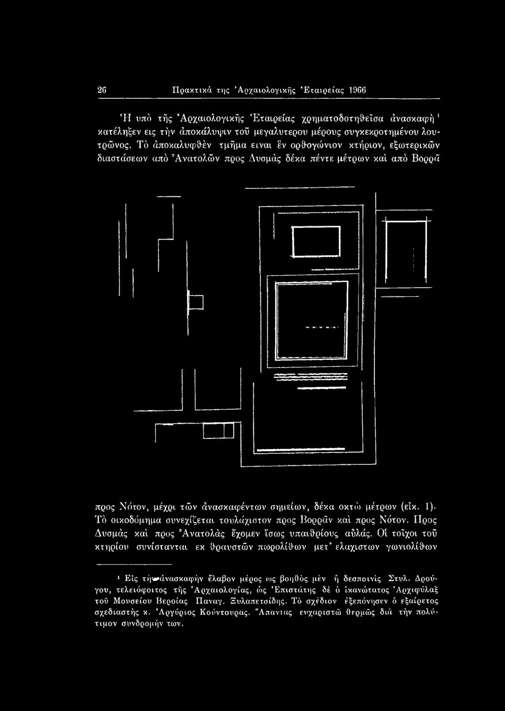 Προς Δυσμάς καί προς Άνατολάς έχομεν ίσως υπαιθρίους αϋλάς.