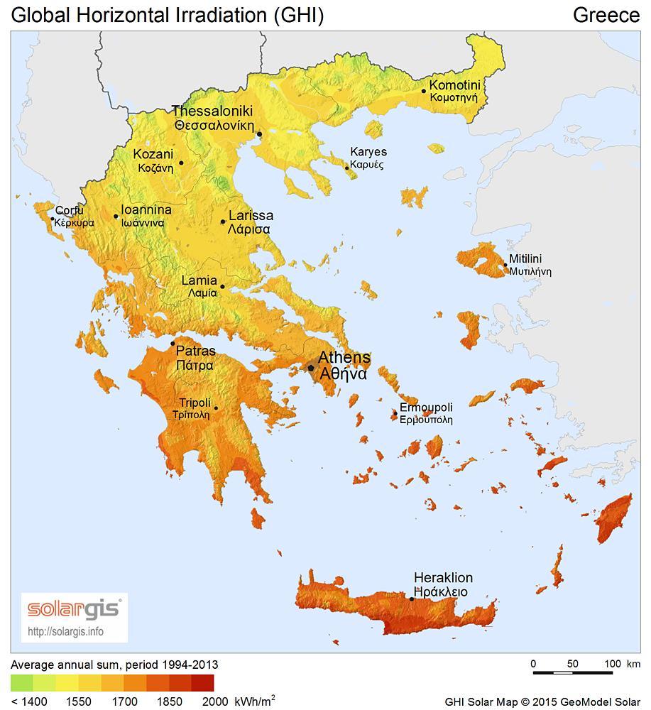 Κεφάλαιο 1 ο 1.3 Η Ηλιακή Ενέργεια και οι Μετατροπές της Ηλιακή ενέργεια χαρακτηρίζεται το σύνολο των διαφόρων μορφών ενέργειας που προέρχονται από τον Ήλιο.