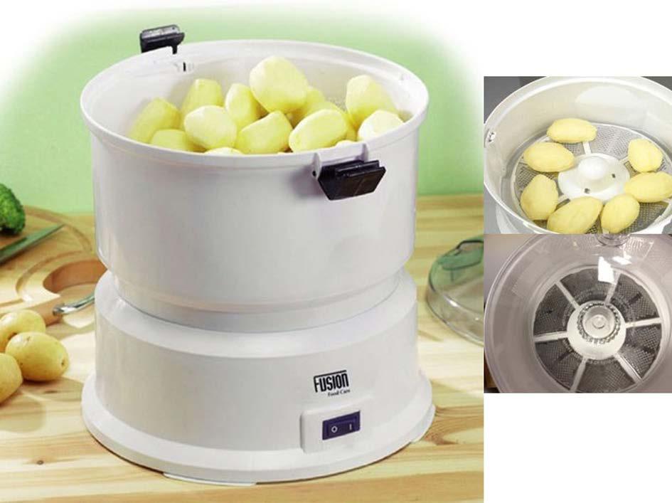 Automatski uređaj za guljenje jabuka i krumpira (Fusion electric automatic potato/apple peeler) Ovaj uređaj namijenjen je za guljenje jabuka i krumpira.
