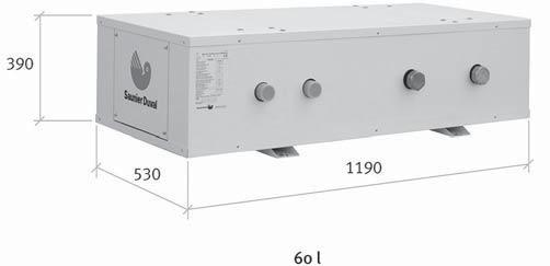 zalogovnik vode (ležeči) 60l 629,00