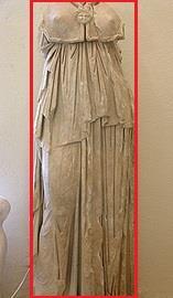 Κεφάλαιο 2 Μη-Δομικά Στοιχεία Κατασκευών (α) Σχ. 2.7: (α) Άγαλμα της Αθηνάς στην Επίδαυρο, (β) Άγαλμα Γυναίκας στην Επίδαυρο (http://odysseus.