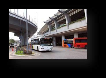sekitar penempatan-penempatan utama yang terletak di dalam Negeri Johor. Rajah 2-15 menunjukkan lokasi terminal (bas/teksi) sedia ada di negeri Johor.