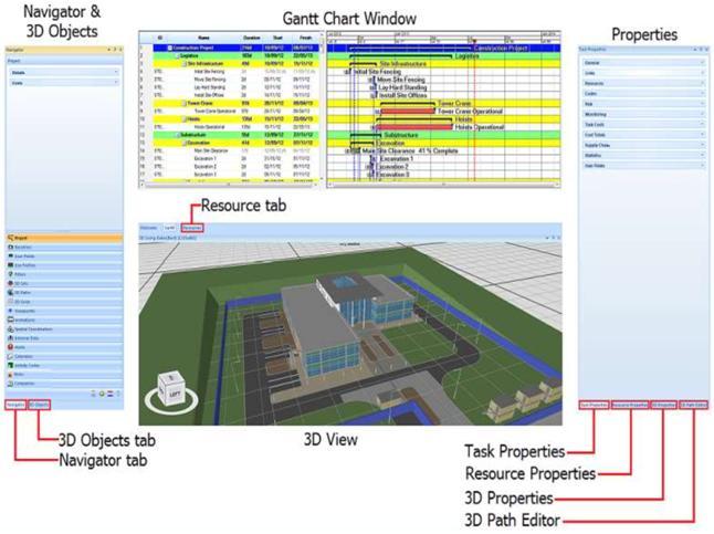 Κεφ.7 ο : Εισαγωγή στο Synchro Professional και σύγκριση με το Asta Powerproject BIM Εικ. 7.