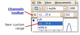 Cum să utilizaţi caseta de dialog Dacă doriţi, puteţi să faceţi clic pe opțiunea Generare automată intervale şi programul va crea un număr de intervale pentru dispozitivul selectat.
