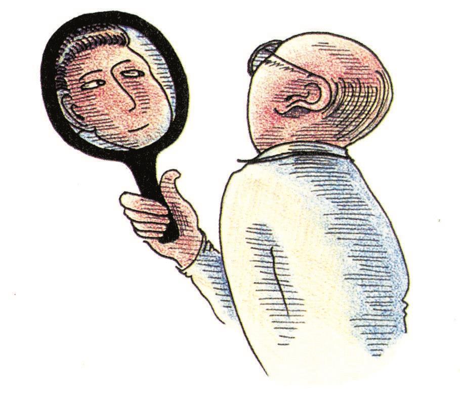 Εικ.1.11 Η αυτοεικόνα μέσα από τα μάτια των άλλων(j.shepard & R. Grenne and You, National Textbook Co., 2001) Επομένως η διαμόρφωση της αυτοεικόνας μας εξαρτάται από την ταυτότητα των άλλων.