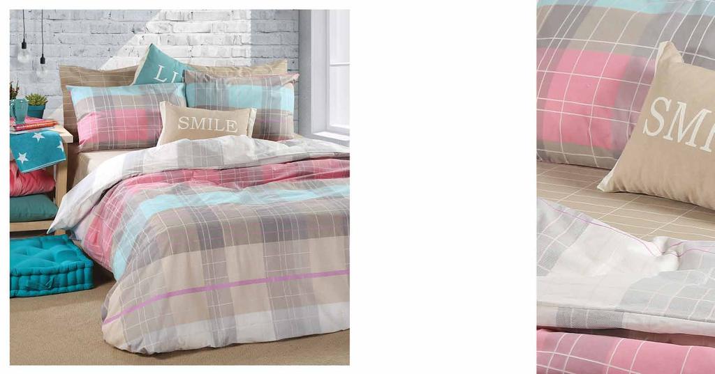 Smart line Varys - Beige Σετ σεντόνια μονά: 2 σεντόνια 170x260 +1 μαξιλ/κη 52x72 Σετ σεντόνια διπλά: 2 σεντόνια 200x260 +2 μαξιλ/κες 52x72 Σετ σεντόνια
