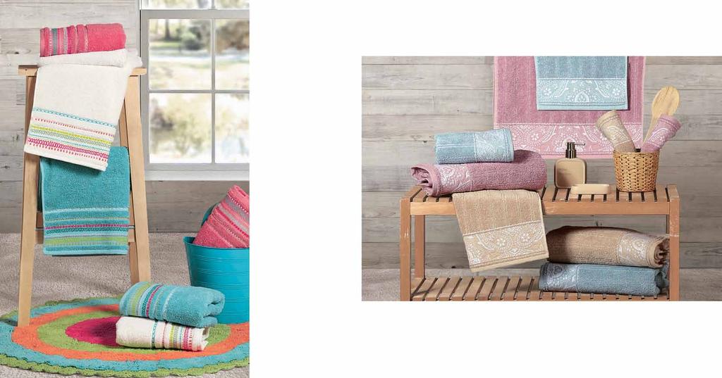 Coral Cream Aqua Cadena Sky Πετσέτα χεριών, 30x50 Πετσέτα προσώπου, 50x90 Πετσέτα μπάνιου, 70x140 Σετ 3 τμχ 3,00 7,00 15,00 28,00 Orchid 100% βαμβάκι,