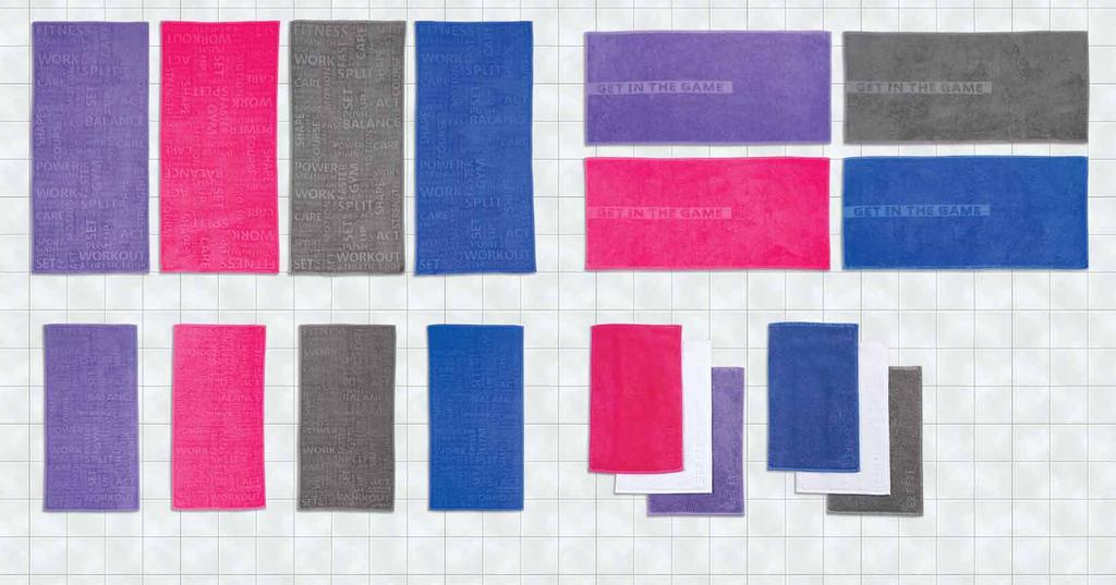 Purple Grey Fuchsia Blue Πετσέτες σώματος, 70x150 100% βαμβάκι, 450 gr/m 2 17,00 Πετσέτες πάγκου-στρώματος, 45x100 8,50 100% βαμβάκι, 450 gr/m
