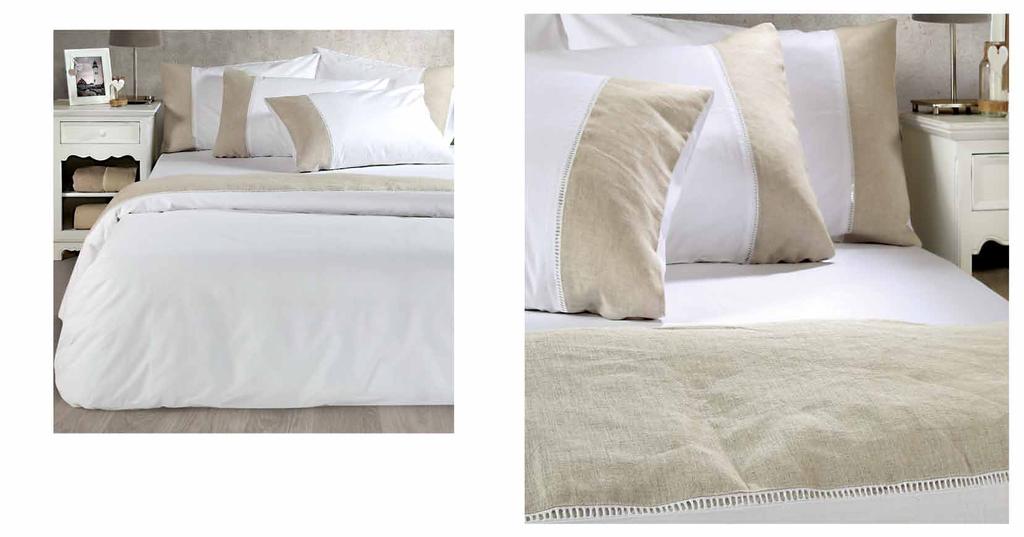 Premium Collection Carmen Σετ σεντόνια υπ/πλα: 2 σεντόνια 240x260 +2 μαξιλ/κες 52x72 Σετ παπλ/θήκη υπ/πλη: 240x230 +2