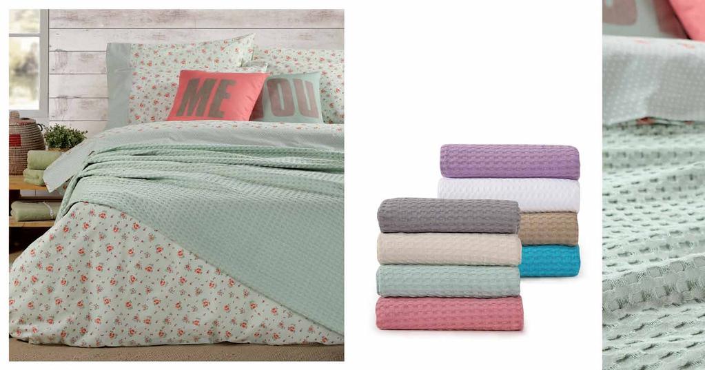 Blankets Golf Κουβέρτα πικέ υπ/πλη, 230x240 100% βαμβάκι