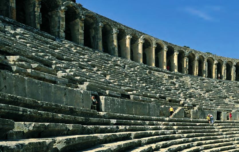 Εικ. 1 Το ρωμαϊκό θέατρο της Ασπένδου στην Τουρκία, 2ος αι. μ.χ.