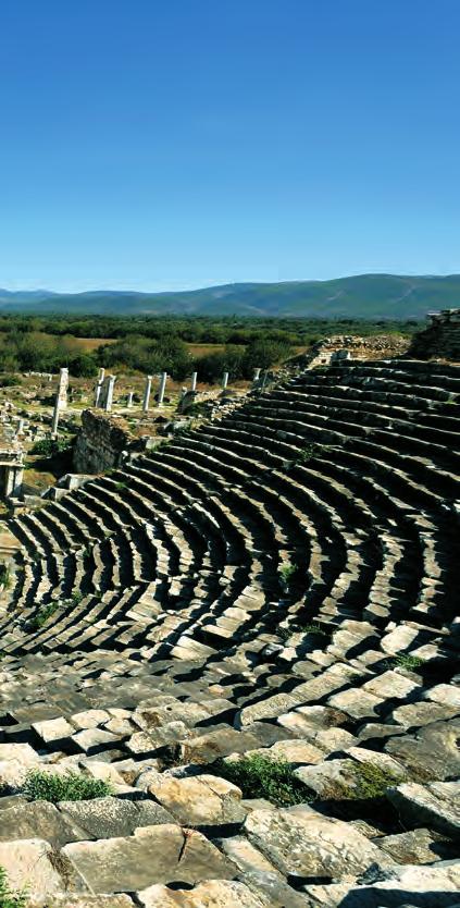 ΤΟΥΡΚΊΑ Εικ. 56 Το αρχαίο θέατρο της Αφροδισιάδας. Η πόλη της Αφροδίτης Αφροδισιάς ήταν μια αρχαία ελληνική πόλη της Μικράς Ασίας.