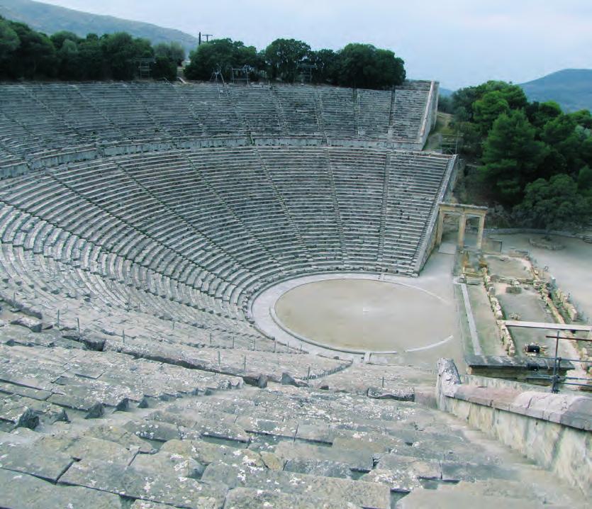 Εικ. 5 Το αρχαίο θέατρο στο