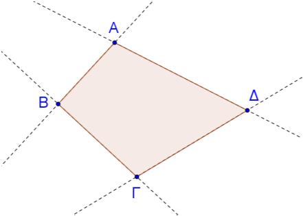 Παράδειγμα Να χαρακτηρίσετε ως κυρτό και ή μη κυρτό το καθένα από τα πιο κάτω πολύγωνα.