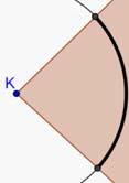 Η διάμετρος χωρίζει τον κύκλο σε δύο ίσα μέρη που ονομάζονται ημικύκλια. Κυκλικός δίσκος Θέση σημείου ως προς κύκλο Κυκλικός δίσκος είναι ο κύκλος, μαζί με το μέρος του επιπέδου που περικλείει.