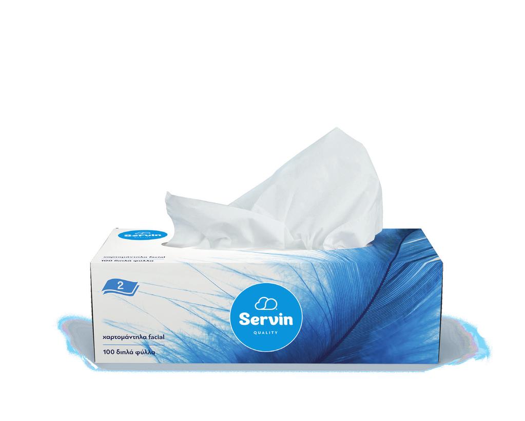 SERVIN QUALITY ΧΑΡΤΟΜΑΝΤΗΛΑ FACIAL Επεξεργασία / Edge embossing SERV060 Καθ.
