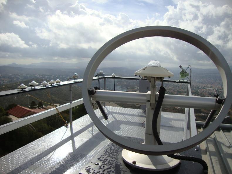 Στις εγκαταστάσεις του ακτινομετρικού σταθμού του Θησείου λειτουργεί ακτινομετρική πλατφόρμα μέτρησης των φασματικών χαρακτηριστικών της ηλιακής ακτινοβολίας.