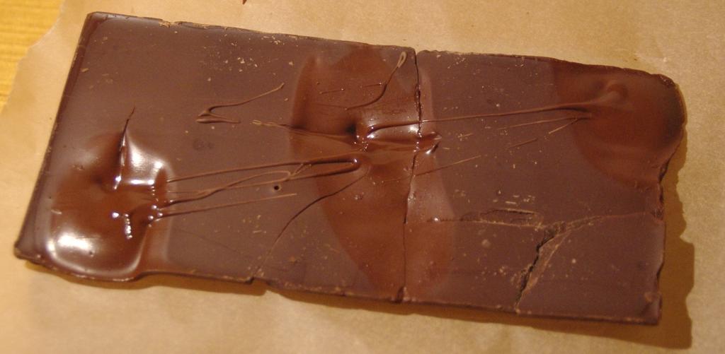 Čo má spoločné čokoláda v mikrovlnke a rýchlosť svetla? Čokoláda v mikrovlnke Že to tak naozaj je môžeme, ľahko vidieť na čomsi, čo výrazne reaguje na zvýšenie teploty, ako napríklad čokoláda.