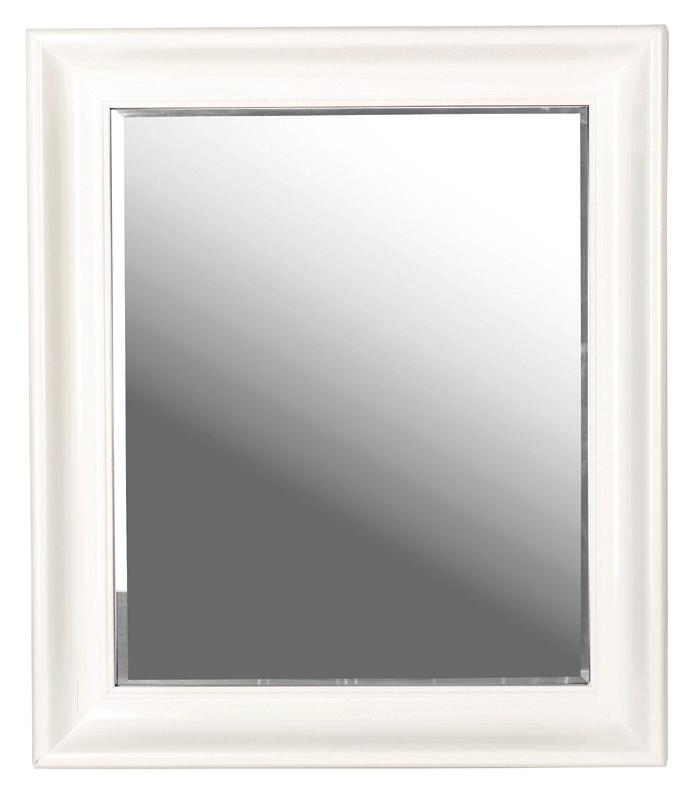 F012 5205746857245 Ορθογώνιος ξύλινος καθρέπτης δαπέδου λευκός Orthogonal white wooden floor mirror Specchio