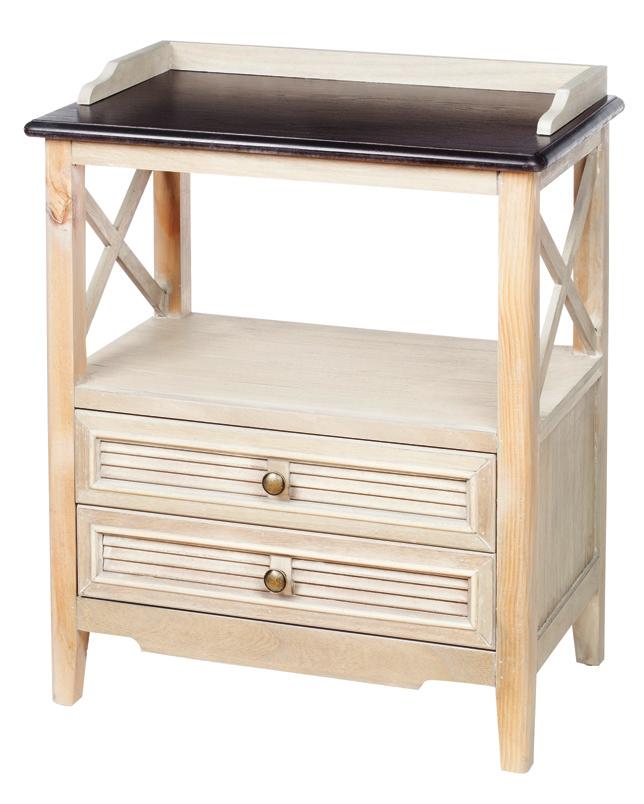 μασίφ Massif wood bedside table Comodino in legno