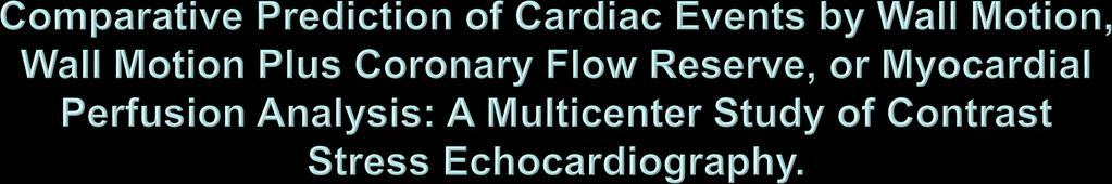 Total 1-year event rate 718 patients with known or suspected