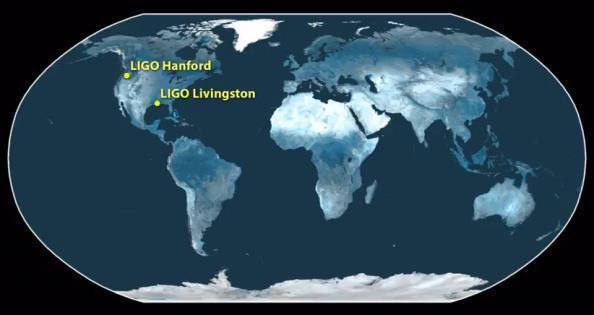 Ερευνητές από το πείραμα advanced LIGO, στις 14 Σεπτεμβρίου 2015, κατέγραψαν ένα σήμα βαρυτικών κυμάτων στον ανιχνευτή στο Livingston,