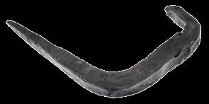 130. Клин Гвожђе, ковање; димензије: 11,3 х 1 cm, ширина главе 1 cm; Сонда 13/95, на траси источног бедема Горњег града, 1995. година; Народни музеј Чачак, Ц 44/95.