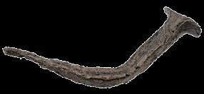138. Клин Гвожђе, ковање; димензије: 6,9 х 0,6 cm, ширина главе 1,2 cm; Базилика С - југоисточни анекс, остава, Северно подграђе, 1989. година; Народни музеј Чачак, A II/376, Ц 5/89.