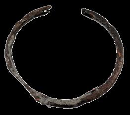 170. Алка Гвожђе, ковање; димензије: 3,8 х 0,3 cm; Сонда 3/14, Горњи град, 2014. година; Народни музеј Чачак, Ц 119/14.