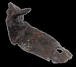 Оков Гвожђе, ковање, перфорирање; димензије: 6,7 х 2 х 1,6 cm; Сонда 1/10, Горњи