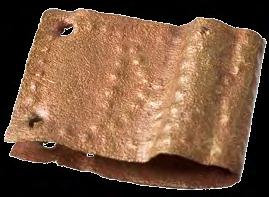 210. Оков (?) Гвожђе, ковање; димензије: 11,1 х 2,9 x 0,6 cm; Базилика С - југоисточни анекс, остава, Северно подграђе, 1989. година; Народни музеј Чачак, Ц 7/89. Део гвоздене шипке (?