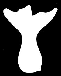 Лампа Стакло, техника слободног дувања; димензије: 3,7 х 2,4 х 0,15 cm; Објекат V, Горњи град, 2000.