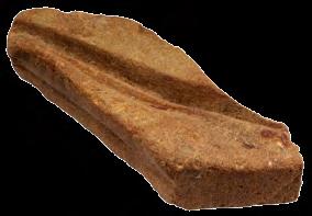 299. Брус Камен, клесање, глачање; димензије: 10 х 3,9 х 2,7 cm; Базилика А - нартекс, Западно