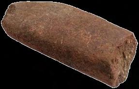 Брус Камен, клесање, глачање; димензије: 13,7 х 2 х 1,6 cm; Објекат VIII - просторија а, Горњи
