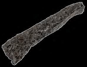 319. Део длета Гвожђе, ковање; димензије: 7,2 х 2,1 х 1,2 cm; Сонда 1/06, Јужно подграђе, уз спољну страну бедема подграђа, 2006. година; Народни музеј Чачак, Ц 11/06.