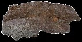 405. Умбо (?) Гвожђе, ковање; димензије: 10,5 х 4,8 х 0,6 cm; Сонда 3/08, јужни део, Горњи град, 2008. година; Народни музеј Чачак, Ц 320/08. Гвоздени фрагментовани предмет налик умбу.