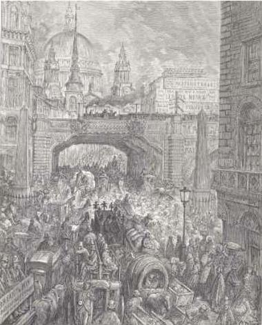 Εικόνα 3 Ludgate Hill, London (1872) Πηγή 3 http://www.oldbaileyonline.org/static/population-history-of-london.